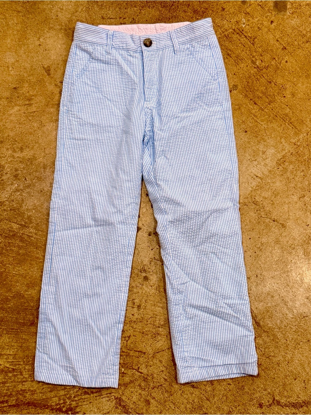The beaufort bonnet company Prep School sear sucker Pants boys size 8